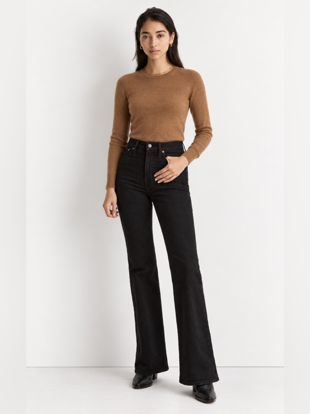 Madewell Perfect Vintage Flare Jeans 25 Sherborn Wash High Rise Full Length